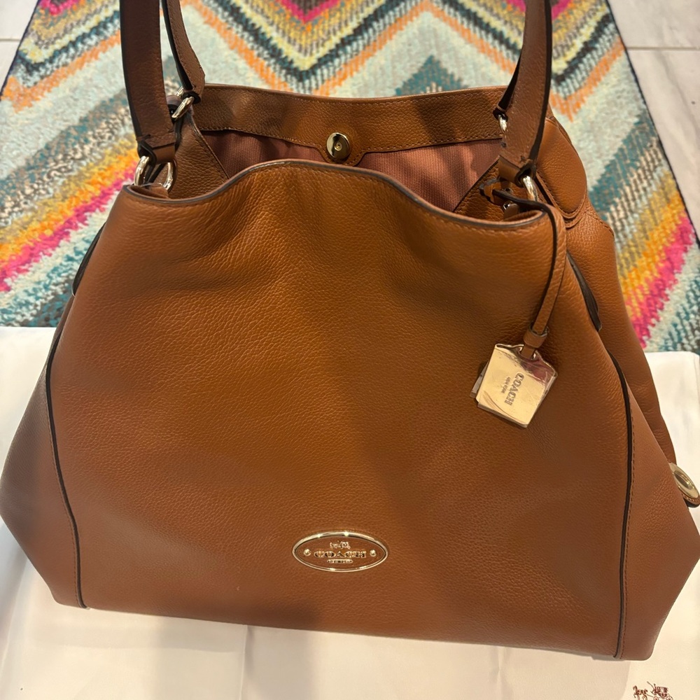 Brand New COACH EDIE Handbag NWT